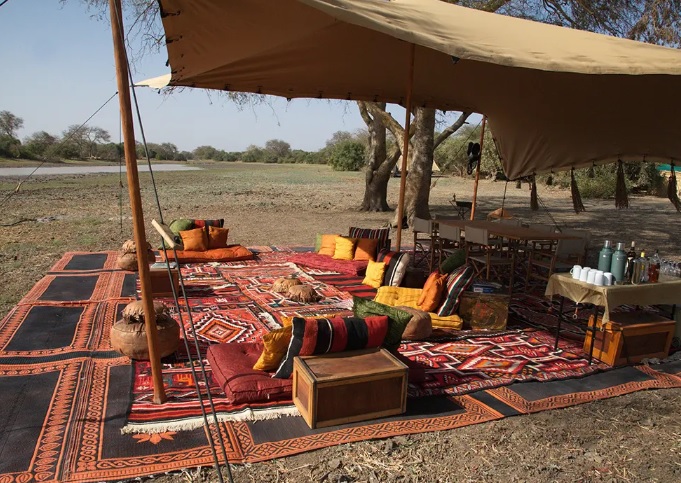 zakouma chad expedition tent 1