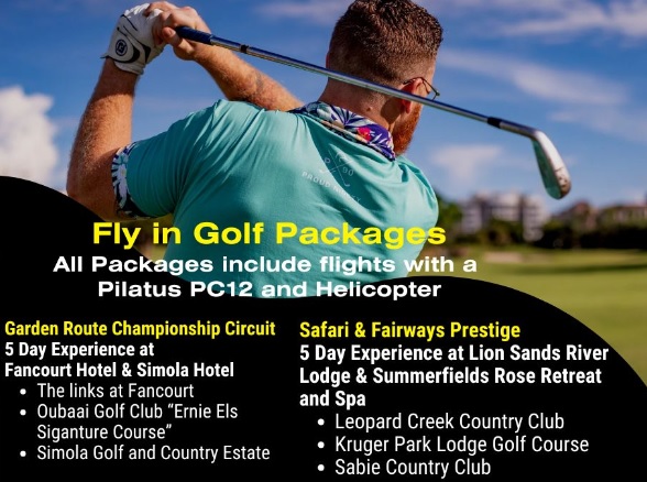 fly in package garden route and safari