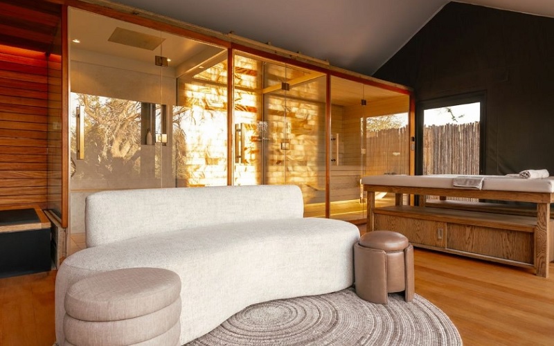 kuganha luxury tented camp bedroom 2