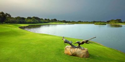 golf leopard creek golf course statues