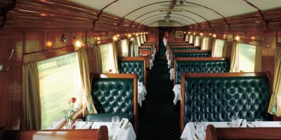 rovos rail dining chart flowers