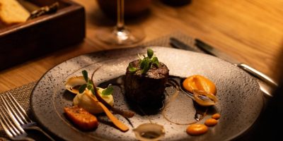 wine dining mont rochelle meal